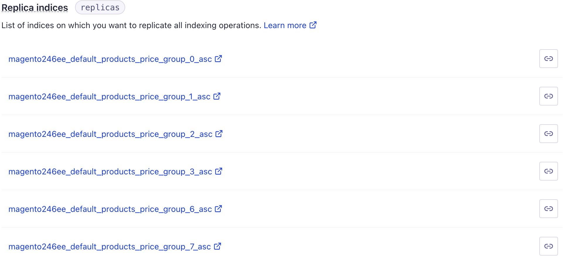 Replicas generated by Shared Catalogs