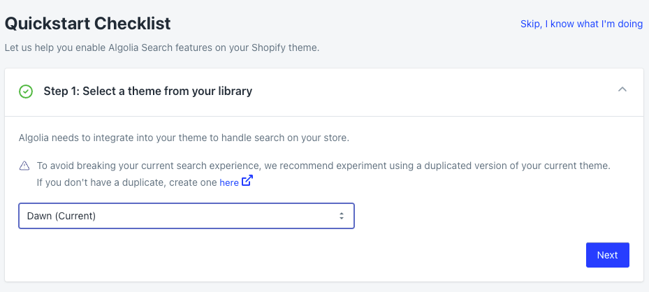 Select a theme from the drop-down menu.
